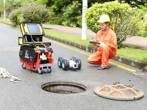 漠河管道机器人检测