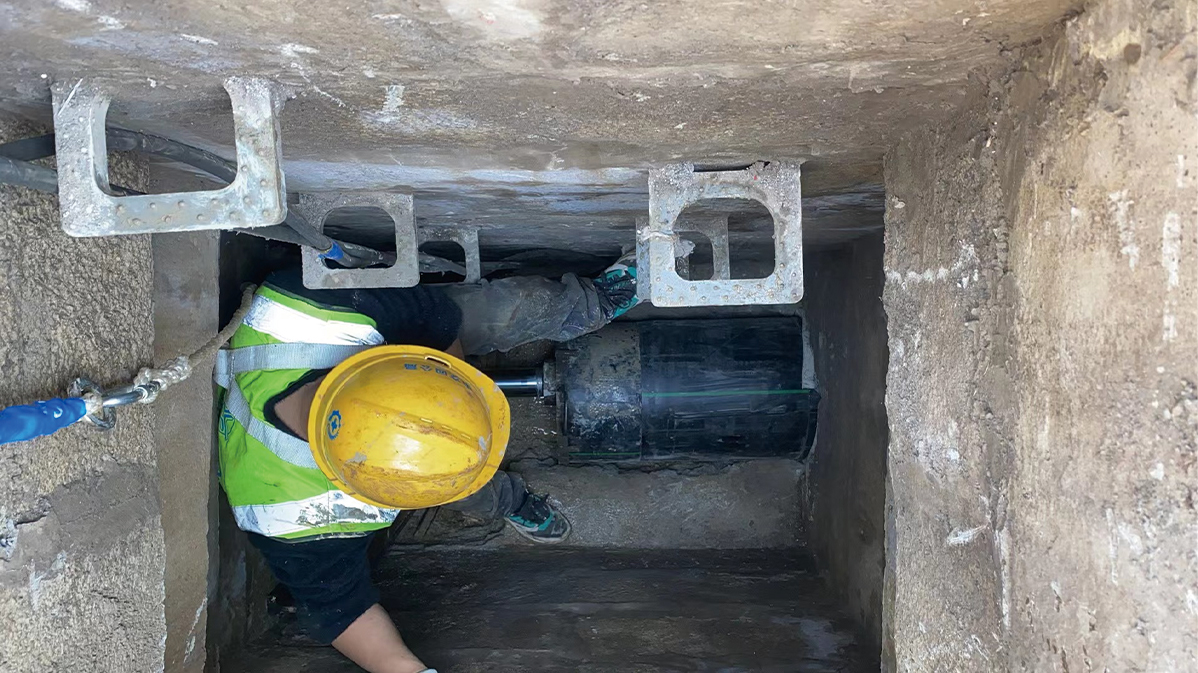 漠河HDPE短管内衬法